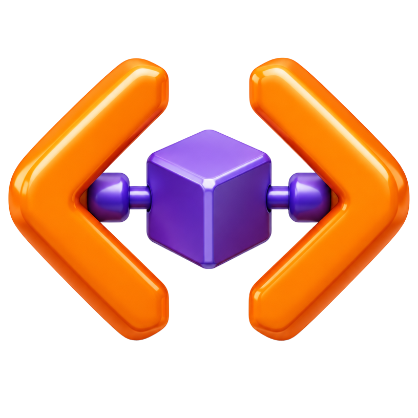 Ilustração 3D de REST API